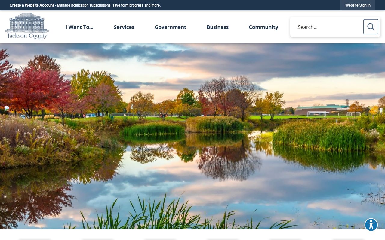 Jackson County government homepage for bankruptcy records research