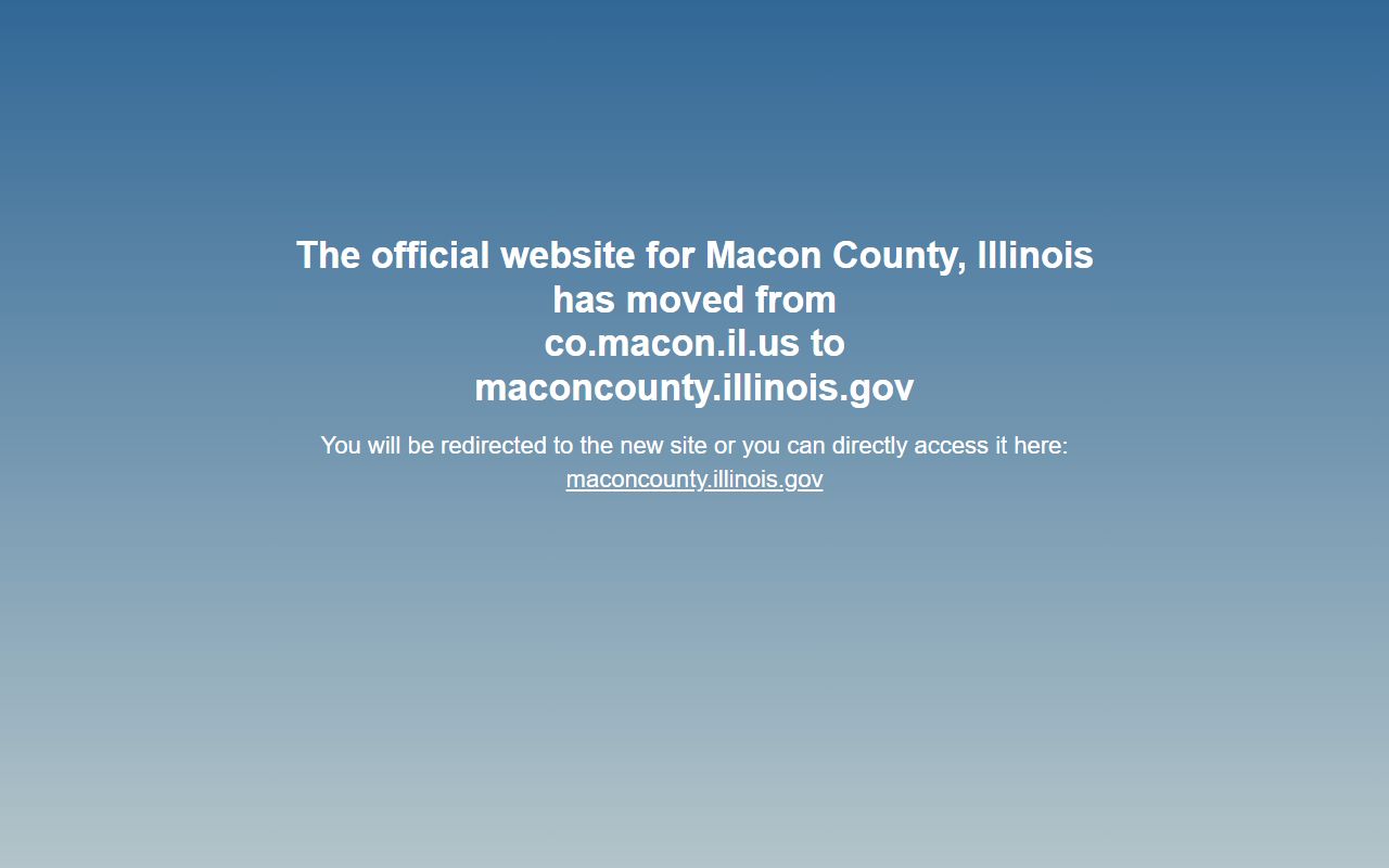 Macon County Circuit Clerk website for Decatur area bankruptcy related records